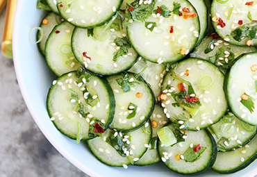 Onion Cucumber Salad